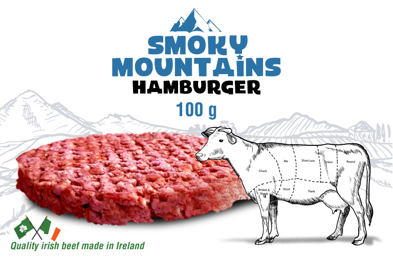 Mountains Halal Burger 50x 100gr L.A. Foods BV