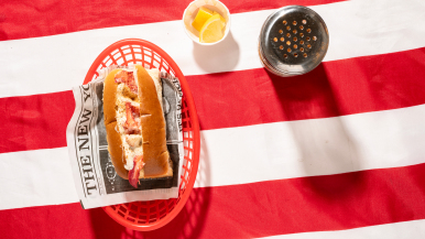 Recept: Lobster Roll sandwich | LA Streetfood