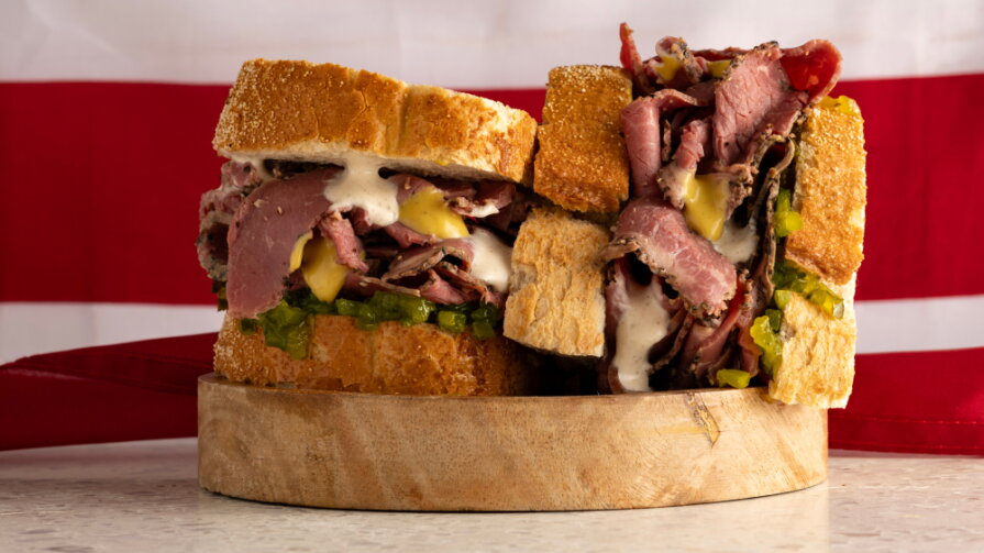 Recept: New York Pastrami Sandwich Deli Style | LA Streetfood