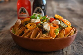 Plat de nachos au fromage | LA Streetfood