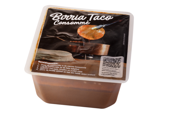 Consommé mexicain pour tacos Birria Graisse pour tacos