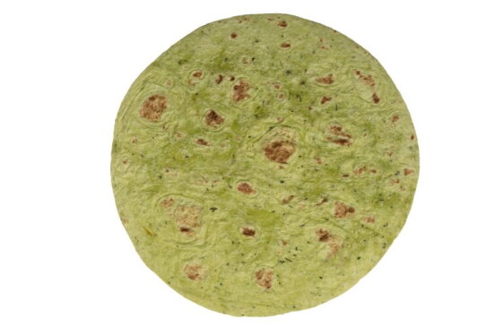 10"/25 cm Guacamole Tortilla