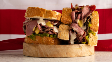 Recept: New York Pastrami Sandwich Deli Style | LA Streetfood