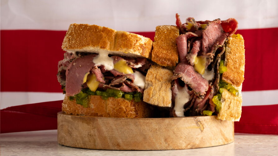 Recept: New York Pastrami Sandwich Deli Style | LA Streetfood